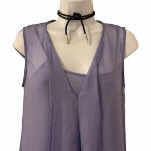 Y2k Women's Bolo style western braided choker necklace Black Festival Whimsgoth